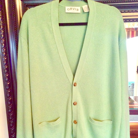 Stunning 100% Cashmere Cardigan in Lime Sz. Xl Stunning 100% Cashmere Cardigan in Lime Sz. Xl